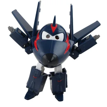 4stk/set 15cm ABS Super Vinger Deformation Fly Robot Action Figurer Transformation legetøj til børn gave legetøj for børn