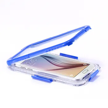 For Samsung Galaxy S6 S7 Kant Forseglet Vandtæt Sag Dykning Svømning PC Rustning Cover til Samsung Note 8 9 S8 S9 Plus