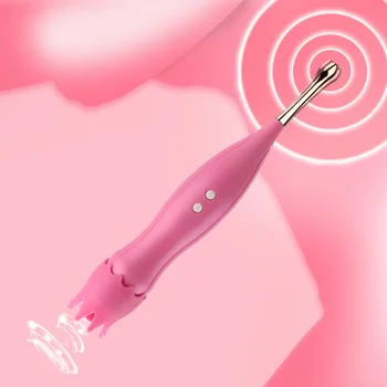 OLO Tungen Slikke Klitoris Brystvorten Vibratorer Sex Legetøj til Kvinder, G-Spot Massager Klitoris Stimulator AV Stick Vibrator Håndsex