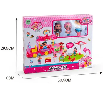 L. O. L. OVERRASKELSE! NYE lols Oprindelige dukke Snack bil, bus toy lol dukker overraskelse hus toy fingure pige legetøj gave til børn