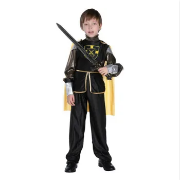 Børn King Prins Cosplay Kostume til Børn Drenge Purim Kjole Fantasia Europæiske royalty Kostumer til Karneval, Halloween, jul