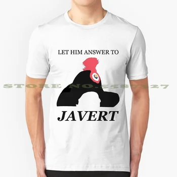 Javert Hat - Les Miserables - Lad Ham Svare Til, At Javert Sort Hvid T-Shirt Til Mænd, Kvinder Javert Norm Lewis Russell Crowe Tam