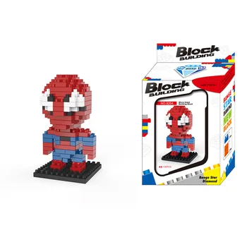 Marvel Spiderman, Superman Legetøj Lego Batman Samlet Dukke Toy Små byggesten Fancy Legetøj for Børn, der er Kompatible med Lego
