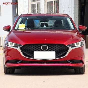 Rustfrit Stål Blank Splint Under vinduesrammen Vindueskarmen Støbning Trim Dækning for Mazda 3 axela 2020