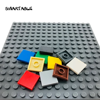 Smartable Løs Flise 2x2 med Groove Fladskærms Nitter byggesten MOC Dele Legetøj Til Børn Kompatibel Store Mærker 3068 1000pcs/masse