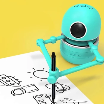 2021 Nye engelske Version Quincy Tegning Robot Puslespil Legetøj til Børn Eleven Lære Trække Stavning Matematik Børn Pædagogisk Legetøj Gave