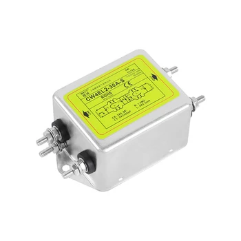 AC 220V strømforsyning filter EMI anti-interferens, ren lyd CW4EL2-S 3A 6A10A20A30A
