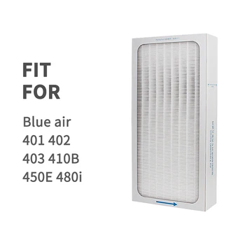Luftrenser filter HEPA Aktiveret Carbon Komposit Filter For Blueair 401/402/403/450E/410B/4810i 520*250*95mm