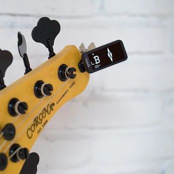 Cherub WST-905 Elektrisk Guitar Tuner Pedal Clip-on Digitale Mini-LCD Display-Kromatisk Tuner til Guitar, Bas, Ukulele Tilbehør