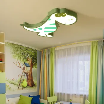 Loftslamper til Børn Soveværelset Tegnefilm dinosaur Drenge Piger Loft Lampe Moderne LED-Dyr Loft Lys Lampe for børn