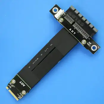 PCIe x4 3.0 forlængerkabel til PCI Express-4x Til M. 2 NVMe M-Tasten 2280 Riser Card Gen3.0 Extender Linje 32G/bps