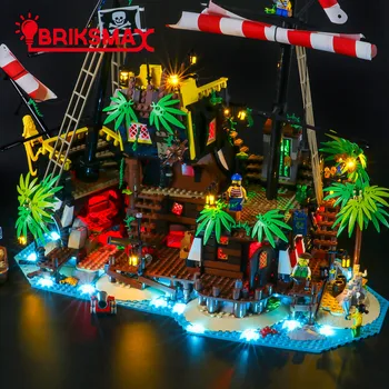 BriksMax Led Lys Kit Til 21322 Ideer Pirates of Barracuda Bay