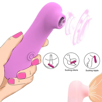 Sugende Vibrator Klitoris Sucker Klitoris Stimulator Masturbator Dildo Brystvorten Slikning Tungen Mundtlig Dildoer Voksne Sexlegetøj Til Kvinde