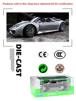 WELLY 1:24 hvid Porsche Macan Turbo legering bil model håndværk dekoration samling toy værktøjer gave