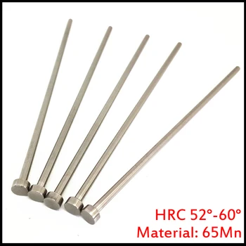1,4 mm OD 1.4*100/150/200 1.4x100/150/200 65Mn HRC60 Rund Spids Plast Injektion Komponent Formen Lige Snit-og Ejektor Pin-kode