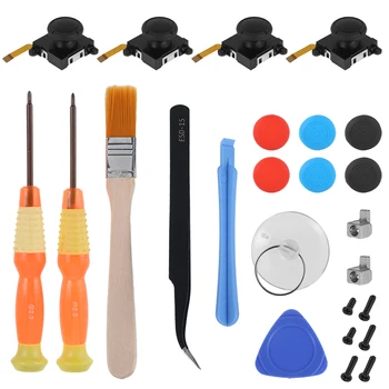 3D Analoge Stick Repair Kit for Joycon Joysticket styrepinde Sensor Udskiftninger Tilbehør Joysticket Udskiftning Reparation Værktøj