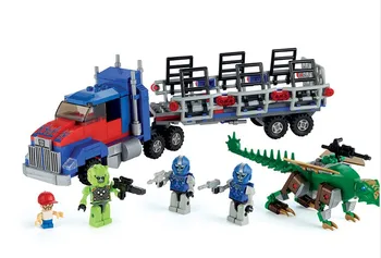 Hasbro transformer toy Optimus Prime Stormløb byggesten lille partikel samling af byggesten legetøj til børn