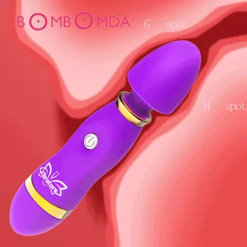 Dildo Vibrator Til Kvinder Magic Wand Sex Produkter, 12 Hastighed Vibrationer Klitoris Stimulator G-punktet, Sex Legetøj til Kvinder Håndsex