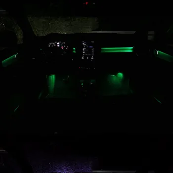 Bil LED omgivende lys for Volvo XC40 64-farve, omgivende lys, belyst døren lys, atmosfære, lys, originale installa -