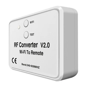 Universal WiFi Skifte Fjernbetjeningen 433MHz WiFi til RF-Converter Multi Frequency Rullende Kode Fjernbetjeningen til garagesystemet