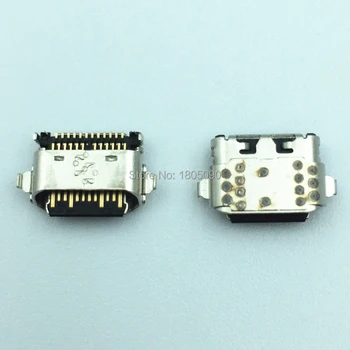 50stk Mikro-USB-36pin mini-Stik Mobil-Opladning port Til Motorola Moto G6 G6 plus XT1925 XT1926 Reparation Udskiftning af dele