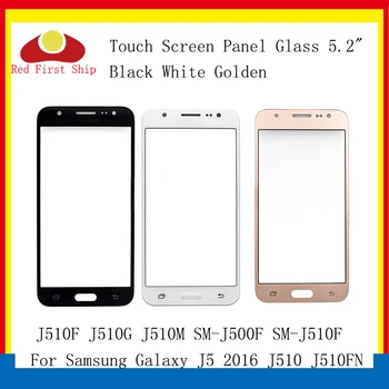 10stk/masse Touch Screen Til Samsung Galaxy J5 2016 J510 J510FN J510F J510G J510M Touch-Panel Foran Ydre Objektiv J5 2016 LCD-Glas