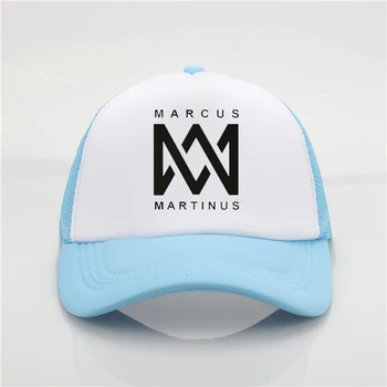Marcus Martinus udskrivning baseball cap Mænd og kvinder Sommeren Tendens Cap Nye Unge Joker solhat Stranden Visir hat