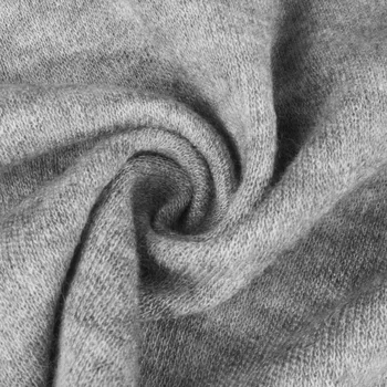 Kvinder Efteråret Strik Sweater Kjole 2021 Mode Rullekrave Side Split Elastisk Solid Farve Strikket Kjole Vestidos