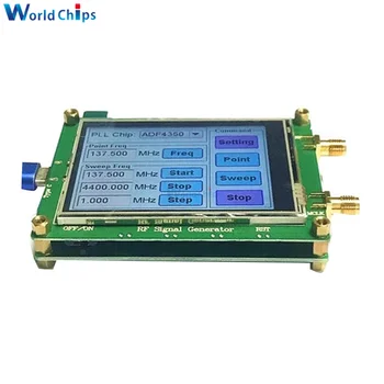 35-4400M ADF4350 ADF4351 RF-Signal Generator Wave/ Punkt Frekvens Bølgeform Touch-Skærm, LCD-Display Kontrol