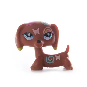 LP ' Little Pet Shop Sælger Spaniel Hund Collie Gravhund Great Dane Action Figurer Samling Model Dukker, Legetøj Kids Xmas Gave