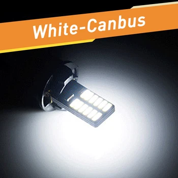 AUXITO 10stk T10 W5W Canbus LED Pære Bil Clearance Indvendigt Lys For Audi, BMW, Mercedes, Toyota fejlfri Biler LED-12V