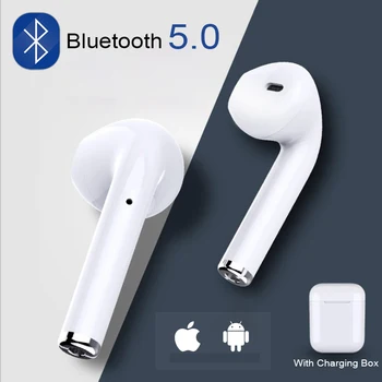I7s TWS Mini Trådløse Bluetooth Hovedtelefoner Stereo Hovedtelefoner Headset Hovedtelefoner Mic