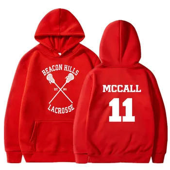 Teen Wolf Stiles Stilinski 24 Sweatshirts Og Hættetrøjer Dunbar McCall Moletom Hoodie Sweatshirt Plus Size Harajuku Herre Jakke Tøj