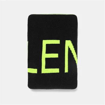 Nye Tørklæde for Efteråret og Vinteren Z Familier i Europa og Amerika in2018,Neon grønne bogstaver jacquard cashmere-lignende Tørklæde Sjal