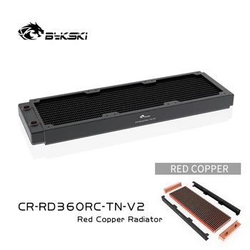 Bykski Copper 360mm Radiator RC-Serien High-performance Varmeafledning 30mm Tykkelse for 12cm Blæser Køligere, CR-RD360RC-TN-V2