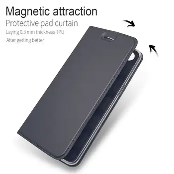 Ultra-tynde Flip Case Til Nokia 5.1 6.1 Plus 7.1 8.1 Tilfælde PU Læder Magnetic Telefon Pose Tilfældet For Nokia 5 6 7 8 6.2 7.2 Dækning