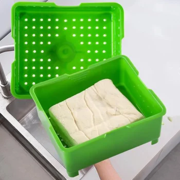 2020 Mad Plast Tofu Formen Enkel Husstand Tofu Max Bærbare DIY Håndlavet Tofu Skimmel