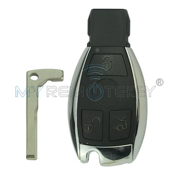 Smart key tilfælde 3button omfatter batteri og holder tasten insert E-klasse C-klasse Sl-klasse CL-klasse, Mercedes remtekey