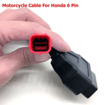 OBD Motorcykel Kabel Til Honda 4-Pin/6pin Stik Kabel Diagnostiske Kabel 4Pin til OBD2 16 pin Adapter