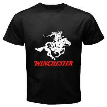 Winchester Rifle s T-Shirt Size S 3XLFunny Short Sleeve Tshirts Summer Hip Hop Casual Cotton Tops Tees