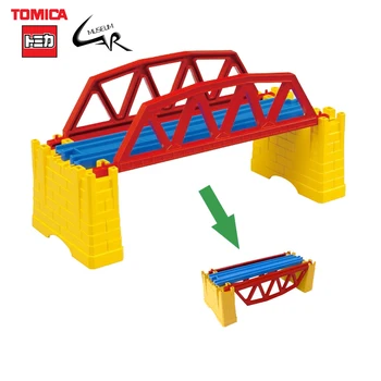 Takara Tomy Tomica Plarail Elektriske Tog, Spor Tilbehør Kreative Opbygning Af Toy Børn Gaver J-03 Iron Bridge Scene