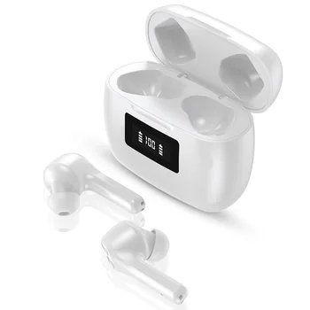 Bluetooth Hovedtelefoner Med Mikrofoner Bleutooth 5.0 Chip Høj Kvalitet Vandtæt Headsets, Trådløse Hovedtelefoner, PK pro 3 4