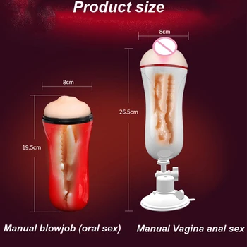 MizzZee Skeden anal masturbation cup Skeden fast fisse Penis pumpe Blowjobs Vibrator Mandlige Mastrubator for mennesket sextoy masturbateurs