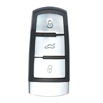 Keyecu 3C0 959 752 BG Smart Fjernbetjening Bil Key Fob 3 Knapper 433MHz PCF7936 ID46 for VW-Volkswagen Passat CC 2005-3C0959752BG