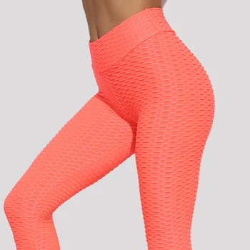 Høj Talje Trænings-Og Leggings Kvinder Sports-Bh Push-Up Yoga Bukser Mode Solid Farve Bodybuilding Joggings Bukser Plus Størrelse