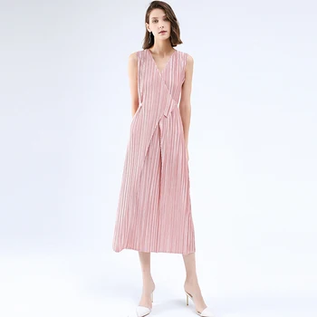 2020 falde tøj mode for kvinder Kjole sommeren oprindelige design, syning lange løs blonder fluorescerende korte ærmer punk kjole