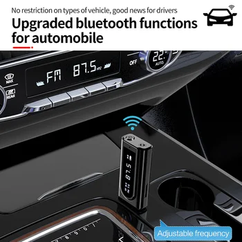 USB Bluetooth Stereo Musik, Audio Transmitter, Adapter Til Bil For PSP/Nintendo 3,5 mm AUX FM-MP3-Wireless Audio Adapter