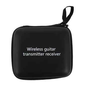 K380 Trådløse Guitar Transmitter Receiver System Sæt Genopladelige Guitar Trådløse Kabel med Taske til El-Guitar Ba