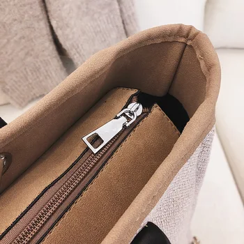 Dame Taske Håndtaske Casual Berømte Brand Designer Shopping Stor Kapacitet Lærred Skulder Kvindelige Crossbody Tasker Til Kvinder 2019