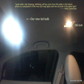 Led indvendigt lys For Mazda 6 2019 6pc Led-Lys Til Biler belysning kit Dome Kort Læsning Høflighed pærer Canbus